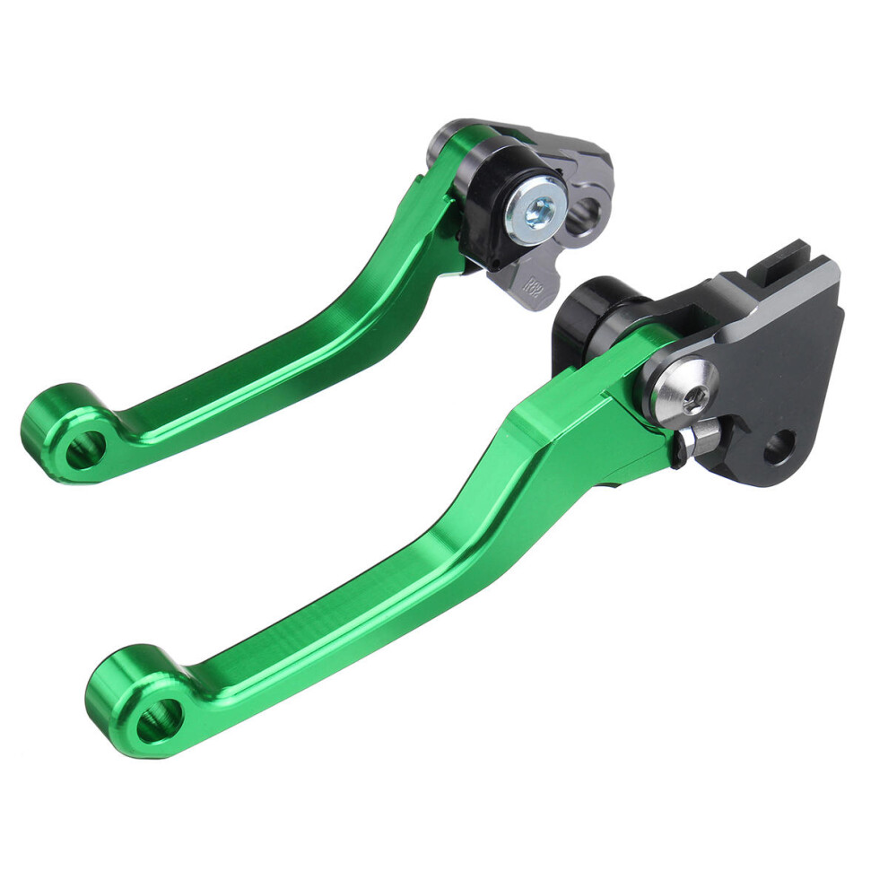 (Orange) Cnc Pivot Brake Clutch Levers For Kawasaki Orange 8727971664551