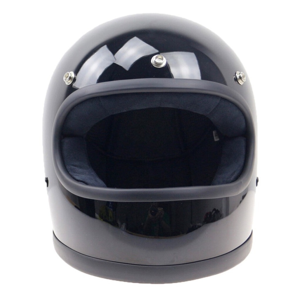 (, M) Motorcycle Helmet Retro Flying Helmets For Ttco Series Black 3654657620615