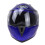 (Red, 2XL) Safe Double Visor Motorcycle Helmets 2