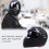 (Red, 2XL) Safe Double Visor Motorcycle Helmets 15