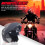 (Red, 2XL) Safe Double Visor Motorcycle Helmets 16