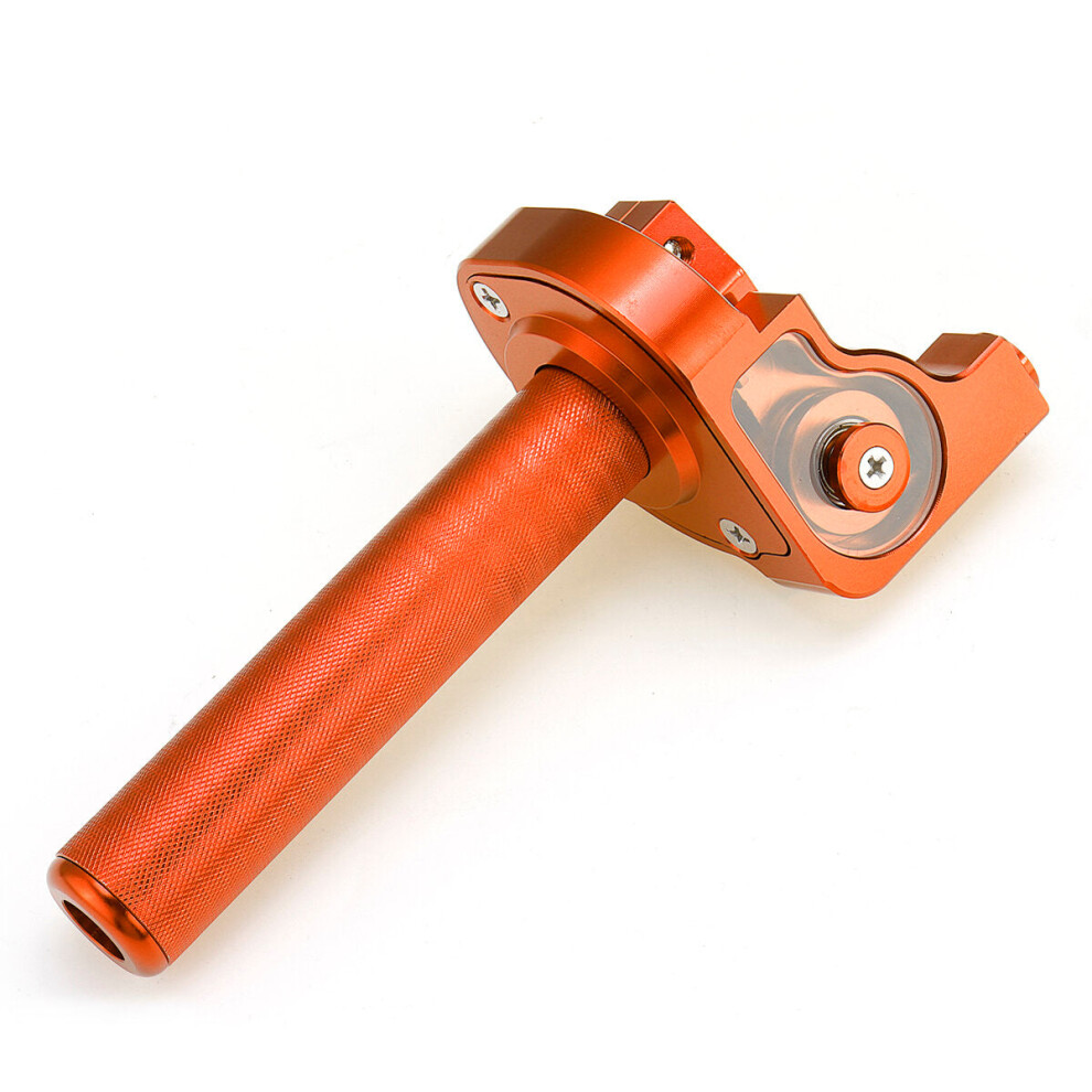 (Orange) 7/8Inch 22Mm Aluminum Motorcycle Handlebar Grips Handle Bar Orange 8727971666180