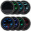 Universal 2'' 52mm 7 Colors LED Oil Temp Temperature Gauge Meter & Sensor 12V 1