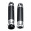 (Red) 7/8inch 22mm Aluminum Motorcycle Handlebar Grips Handle Bar 4