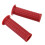 (Red) 7/8inch 22mm Aluminum Motorcycle Handlebar Grips Handle Bar 15