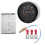 2Inch 52mm Water Temperature Gauge Kit Digital LED Display Black Face with Sensor 10