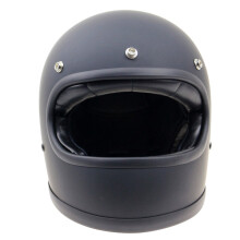 (Grey, XL) Motorcycle Helmet Retro Flying Helmets for TTCO Series