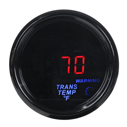 2'' 52mm Auto Trans Temperature Gauge Digital LED Car Meter & Sensor Fahrenheit 1