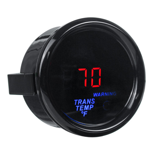 2'' 52mm Auto Trans Temperature Gauge Digital LED Car Meter & Sensor Fahrenheit 2