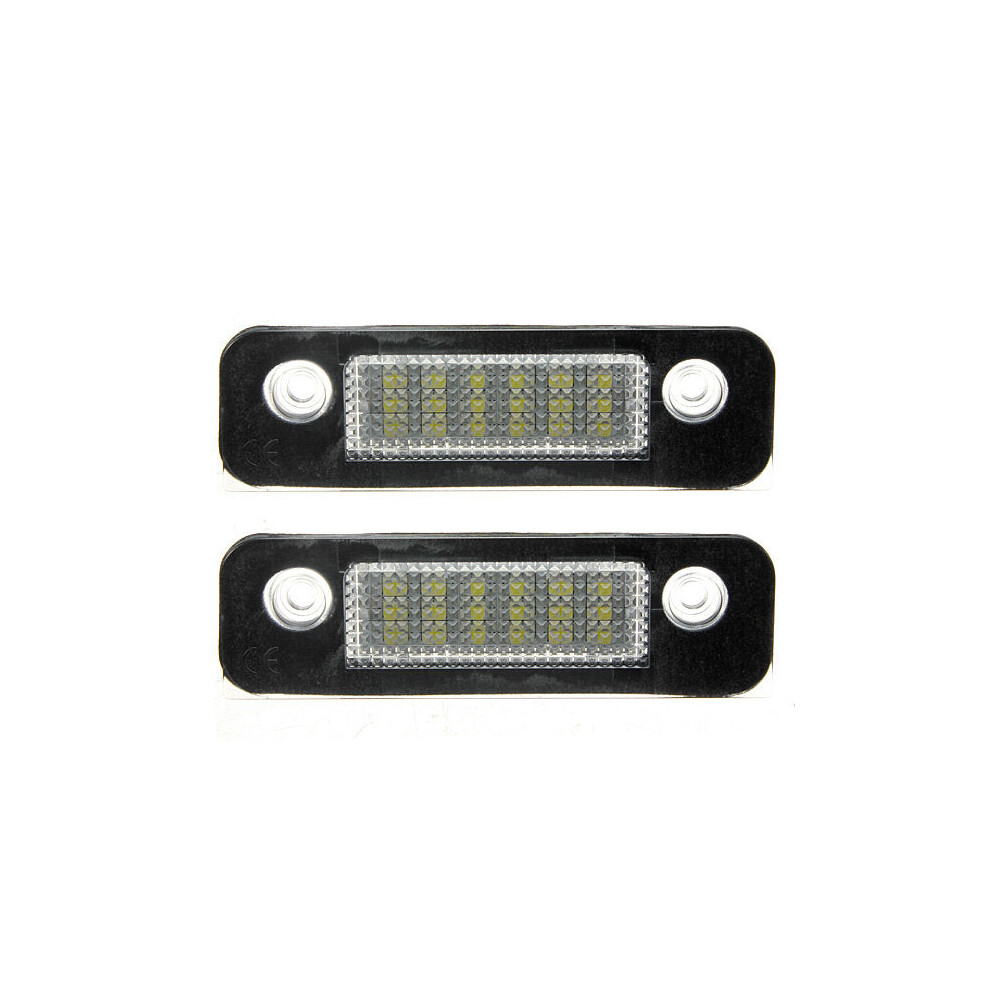 2X 12V 18Leds License Number Plate Lamps Light 3592643618126