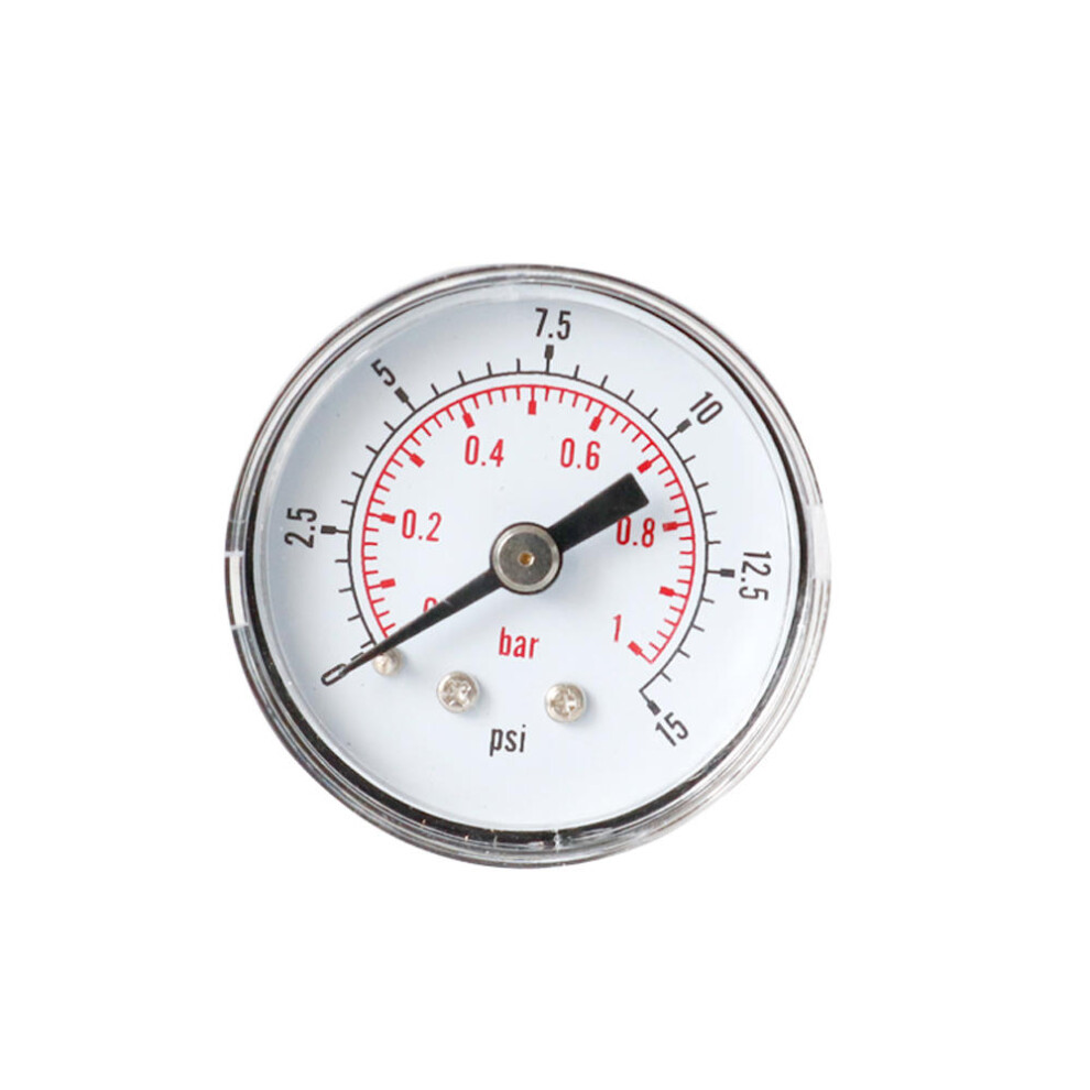 (0/15 Psi & 1 Bar) 15/30/60/100/160/200/300Psi 52Mm Dial 1/8 Bspt Pressure Gauge 8727971260296
