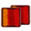 2pcs 12V/24V 10 LED Rear Tail Stop Brake Light Indicator For Boat Trailer Caravan Van 3
