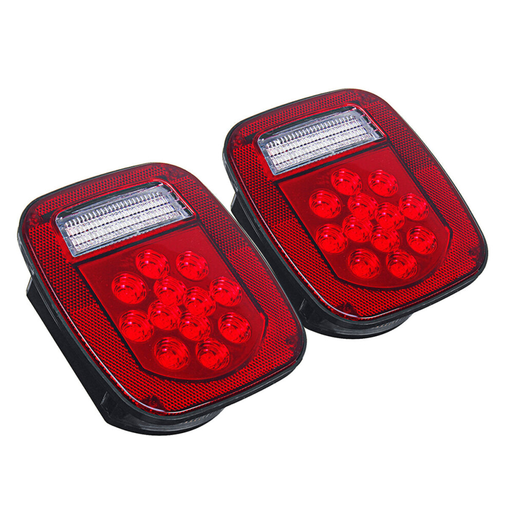 2Pcs Led Tail Lights Brake Reverse Turn Signal Lamp 3592643618140