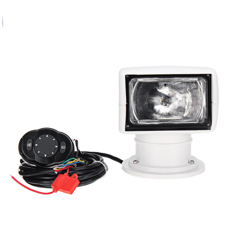 12V 100W Boat Remote Control Spotlight Truck Car Marine Remote Searchlight-image-OPC-PJFDMGN-NEW