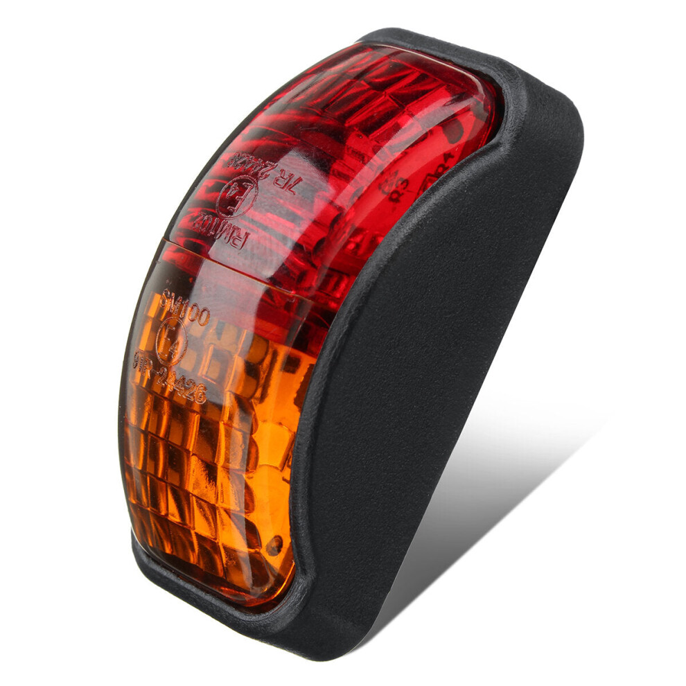 10V-30V 2 Smd Led Side Marker E4 Lamp For Truck Trailer Van Boat Light/Red/Amber 4250937584227