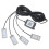 Full Car 8m Ambient Fiber Optic Atmosphere Light Interior Light Wireless 5