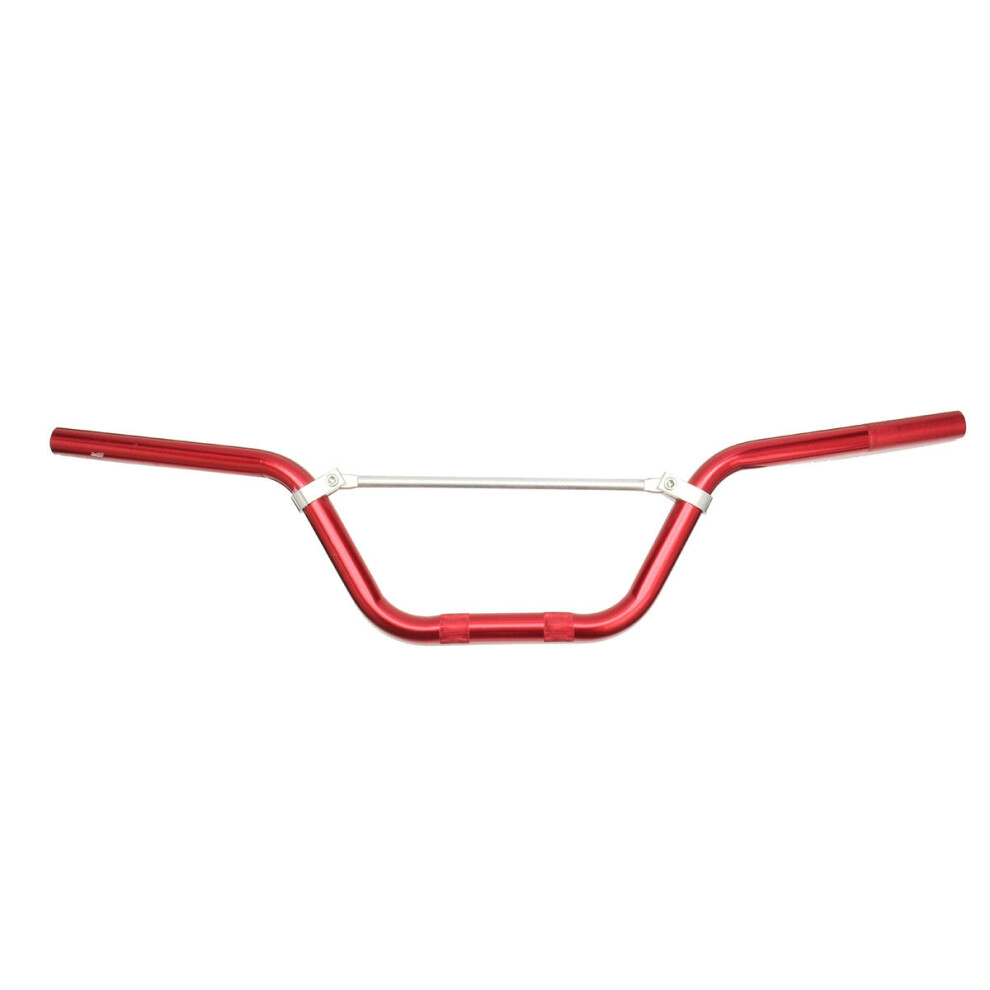 (Red) 7/8Inch 22Mm Aluminum Handlebar For Dirt Pit Bike Atv Quad Motocross Enduro Red 8727971666258