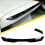 Rear Wing Window Roof Spoiler Sun Rain Shade Vent Visor Lip 7