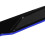 2.2M / 78.7inch Pair of Universal Side Skirts Extensions Splitters Blue Line 11