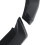 Matte Black Front Bumper Lip Body Kit Spoiler 11