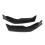 Matte Black Front Bumper Lip Body Kit Spoiler 5