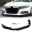 Front Bumper Lip Splitter Kit Car Spoiler Gloss Black 8