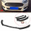 Gloss Black Front Bumper Lip Body Kit Car Spoiler 8