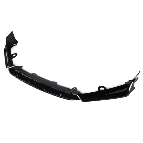 Front Bumper Lip Splitter Kit Car Spoiler Gloss Black 2