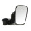 (Black) Pair Universal Motorcycle Mirrors UTV Handle Bar Side Rear View Mirrors Shockproof 4