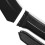 4PCS Universal Gloss Black Front Bumper Lip Body Kit Spoiler 6