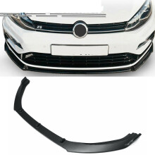 3pcs Front Bumper Chin Lip Body Kit Spoiler Splitter Trim Matte Black
