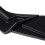 3Pcs Matte Black Car Front Bumper Splitter Lip Diffuser Body Kit Spoiler Guard Protection 8