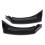 3Pcs Matte Black Car Front Bumper Splitter Lip Diffuser Body Kit Spoiler Guard Protection 5