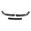 3PCS Designed Front Bumper Lip Splitter Lower Chin Car Spoilers 2