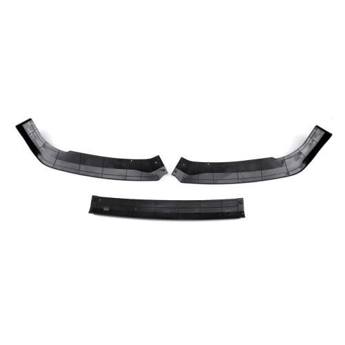3PCS Designed Front Bumper Lip Splitter Lower Chin Car Spoilers 1