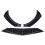 3Pcs Carbon Fiber Look Car Front Bumper Splitter Lip Diffuser Body Kit Spoiler Guard Protection 2