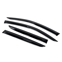 4Pcs Plastic Exterior Visor Vent For TOYOTA C-HR 2017-2020 Shades Window Sun Rain Guard Deflector