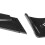 3Pcs Carbon Fiber Look Front Bumper Lip Spoiler 6