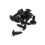 3X Gloss Black Front Bumper Lip Spoiler Splitter Protector 6