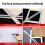 (Standard) 360 Multi-function Diagonal Ruler Protractor Thickened Doors And Windows Trimming 7