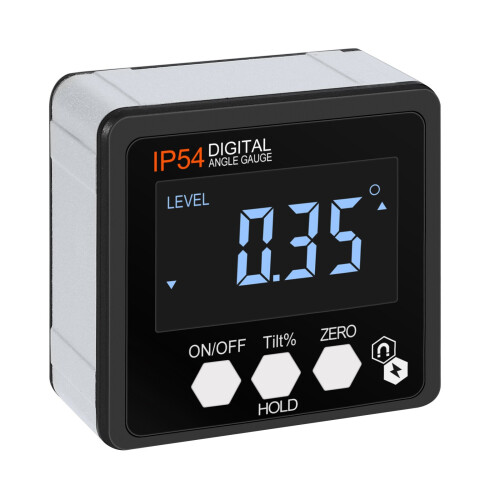 4*90 Updated Precision Digital Protractor Inclinometer Level Box Digital Angle Finder Bevel Box With Magnet Base 2
