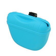 (Blue) Pet Treat Training Bag Outdoor Feed Storage Pouch Food Reward Waist Bags Portable Pet Dog Training Bag