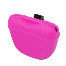 (Pink) Pet Treat Training Bag Outdoor Feed Storage Pouch Food Reward Waist Bags Portable Pet Dog Training Bag