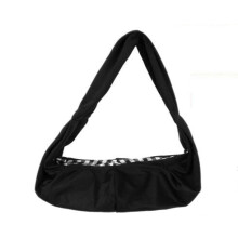 (Black Grid) Pet Carrier Comfort Tote Latch Shoulder Travel Bag Sling Backpack Dog Cat Puppy