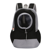 (Black, S) Portable Small Pet Dog Cat Carrier Travel Tote Shoulder Bag Backpack Bag
