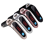(Black) Car Bluetooth Hands Free FM Transmitter Wireless Bluetooth Car MP3 Player Car Charger 2