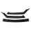 3PCS Carbon Fiber Look Front Bumper Lip Body Kit Spoiler 2