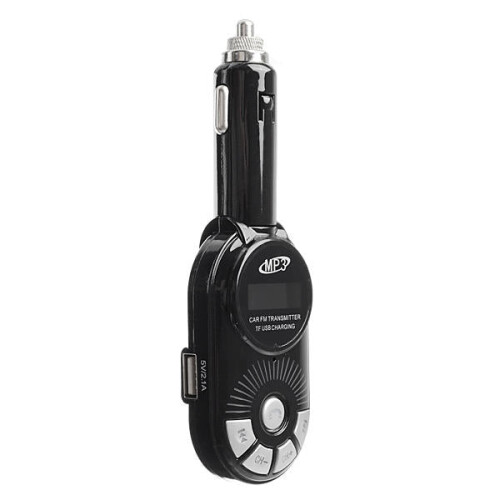 (Red) Wireless Bluetooth Car Kit MP3 Player FM Transmitter SD TF Dual USB Charging 2