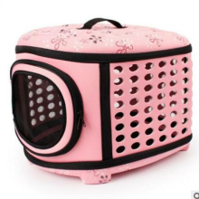 (Pink) Small Pet Dog Cat Puppy Carrier Portable Cage Crate Transporter Bag