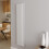 AICA (Single 1600x354mm, White) Designer Oval Column Radiator Central Heating 1
